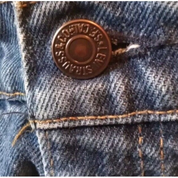 Vintage Levi Strauss Men's Jean's Size 36/32 Orange Tab Straight Legs Made In... - Picture 11 of 13